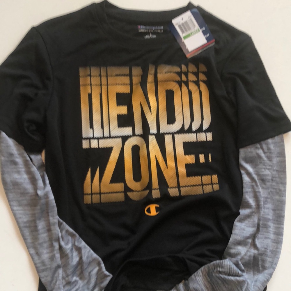 Champion Boys large athletic shirt.